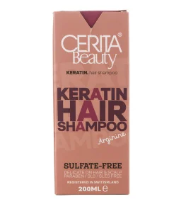 شامپو فاقد سولفات موهای کراتینه سریتا 200 میلی لیتر Cerita Keratin Hair Shampoo 200 Ml