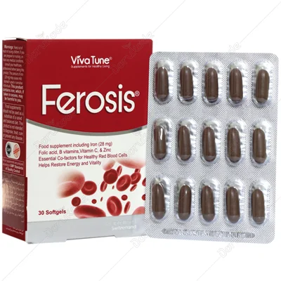 سافت ژل فروسیس ویواتیون 30 عدد Viva Tune Ferosis Softgels