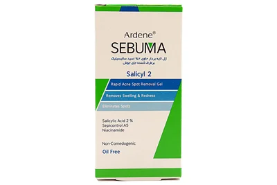 ژل لایه بردار آردن سبوما برطرف کننده جای جوش (2% اسید سالیسیلیک) Ardene Sebuma Rapid Acne Spot Removal Gel 20 g