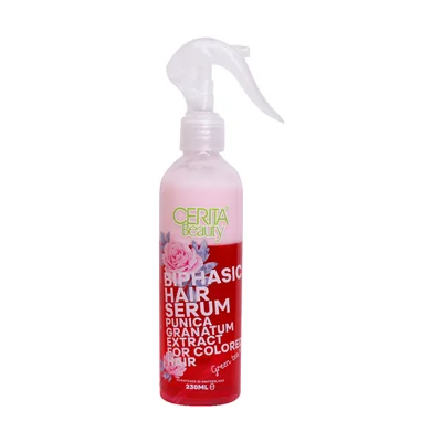سرم مو دو فاز سریتا مناسب موهای رنگ شده 230 میلی لیتر  Biphasic Hair Serum For Colored Hair