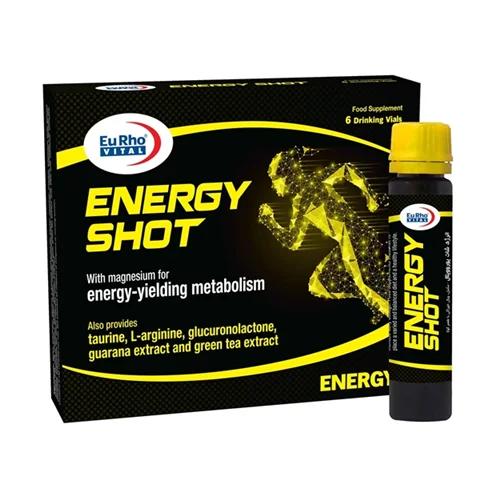 ویال خوراکی انرژی شات یوروویتال 6 عددی Energy Shot Eurho Vital