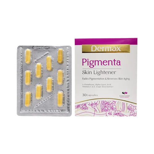 کپسول پیگمنتا 30عددی_Dermax Pigmenta Skin Lightener 30 Caps