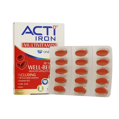 قرص اکتی آیرون لیبرتی سوئیس 30 عدد Liberty Swiss ACTI Iron 30 Tabs