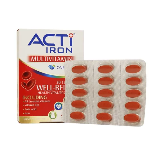 قرص اکتی آیرون لیبرتی سوئیس 30 عدد Liberty Swiss ACTI Iron 30 Tabs