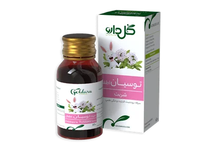 شربت توسیان اطفال گل دارو 60 میلی لیتر |  Goldaru Children Tussian Cough 60 ml