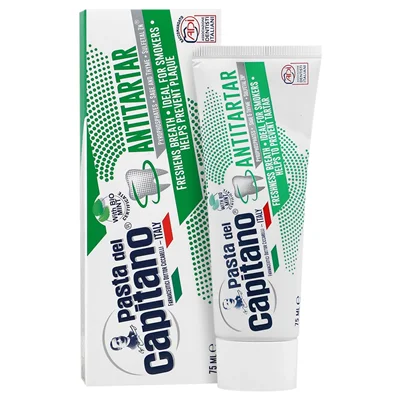 خمیر دندان ضد جرم سیگار پاستا دل کاپیتانو 75 میلی لیتر