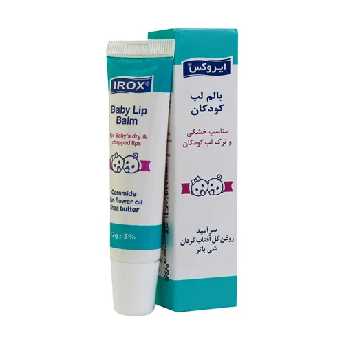 بالم لب کودکان ایروکس مناسب خشکی و ترک لب کودک 12 گرم