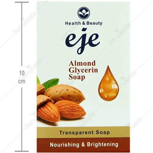 صابون روغن بادام و گلیسیرین اژه  100 گرم_Eje Almond Soap Nourishing & Brightening 100 g