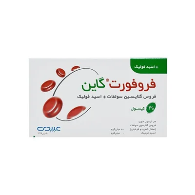 کپسول فروفورت گاین دکتر عبیدی بسته 30 عددی