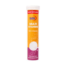 قرص جوشان مولتی ویتامین یوروویتال 20 عدد پرتقال Eurho Vital Multi Vitamin 20 Effervescent Tabs