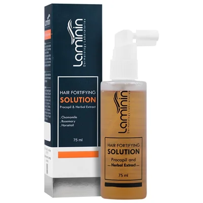محلول تقویت مو گیاهی لامینین ۷۵ میلی لیتر Laminin Herbal Hair Lotion 75 ml