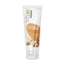 کرم دست و صورت روغن بادام شون مناسب پوست های معمولی تا خشک ۷۵ میلی لیتر Schon Hand And Face Cream Almond Oil For Normal And Dry Skins 75ml