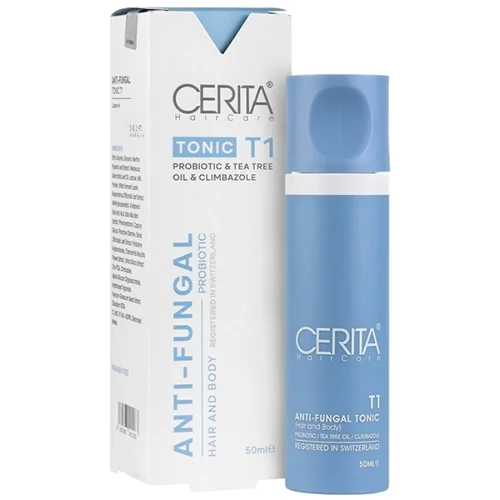 تونيک تقويت کننده ضد شوره (T1) سريتا Cerita Anti dandruff herbal Tonic60 ml