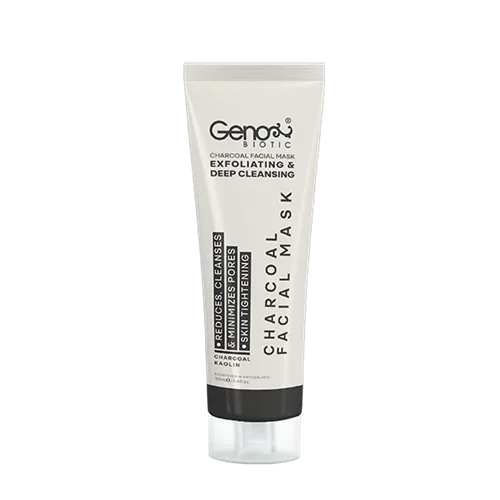 ماسک زغال (صورت و گردن) ژنوبایوتیک_Genobiotic Charcoal Facial Mask 100 Ml