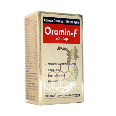 سافت ژل اورامین اف 30عددی | Oramin F Koushan Pharmed