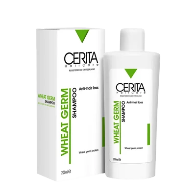 شامپو تقویت کننده مو حاوی پروتئین جوانه گندم سریتا(200ml)