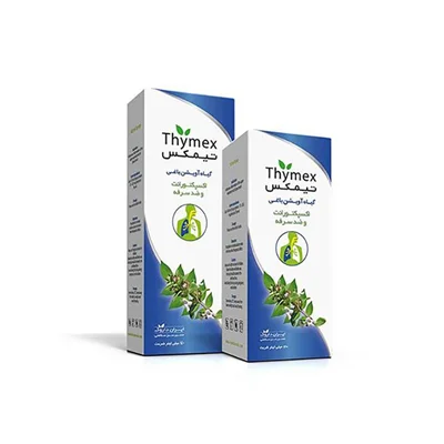 شربت تیمکس | شربت حاوی آویشن باغی برای درمان سرفه و خلط آور | Iran Darouk Thymex 140 ml