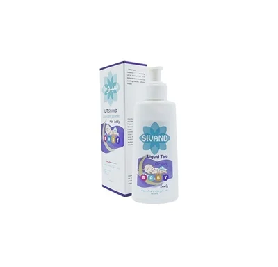 لوسیون حاوی پودر تالک کودک سیوند 150 میلی لیتر Sivand Liquid Talc Powder For Body 150 ml