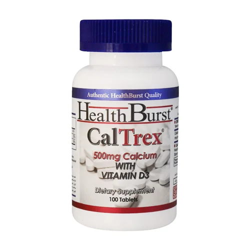 قرص کلترکس هلث برست Healthburst CalTrex Tabs 100