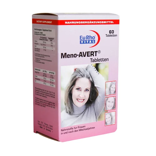 قرص منو اورت یوروویتال 60 عدد_EuRho Vital Meno Avert 60 Tablet