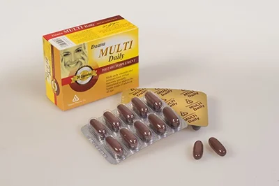 کپسول مولتی دیلی داروسازی دانا بسته 30 عددی