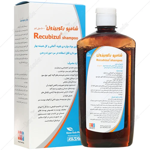 شامپو رکوبیزول  ( 500 میلی لیتر )Know Tech Phar Recubizul Shampoo