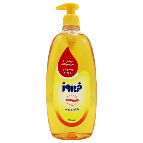شامپو بچه فیروز مدل پمپی حجم 750 میلی لیتر Firooz Baby Shampoo