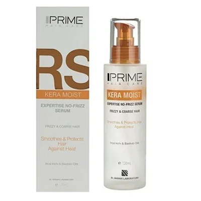 سرم نرم کننده مو پرایم مدل RS مناسب موهای وز دار 120 میلی لیتر Prime RS Expertise No Frizz Serum 120 ml