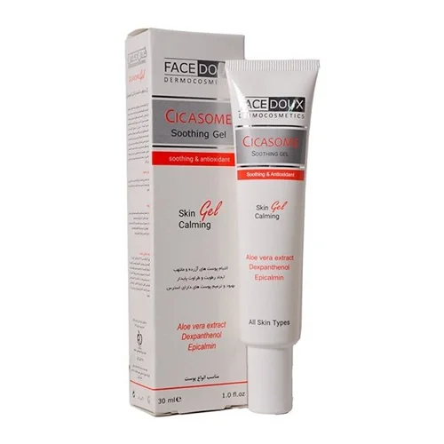 ژل مرطوب کننده فیس دوکس مدل سیکازوم Face Doux Cicasome Soothing And Antioxidant Gel 30 ml