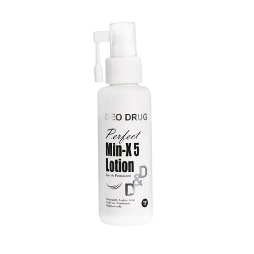لوسیون تقویت کننده مو دئودراگ مدل Min – X5 حجم 100 میلی لیترDeo Drug Min-X5 lotion 100 ml