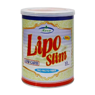 لیپو اسلیم پودر ۳۰۰گرمی شیرخشک-کارن طعم توت فرنگی