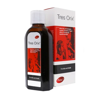 شربت (تریس)ترس اوریکس فورت ای سمر طب درمان Samar Teb Darman Forte E Syrup Teres Orix 200ml