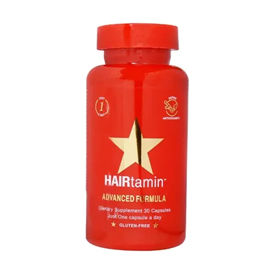 قرص هیرتامین Hairtamin Advanced Formula Hair Supplement 30 Capsules