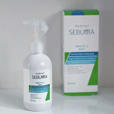 اسپری ضد جوش بدن سبوما آردن 250 میلی لیتر_Ardene Sebuma Anti Acne Body Spray 250 ml