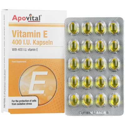کپسول ویتامین E 400 آپوویتال