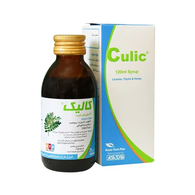 شربت ضد سرفه کالیک نوتک فار ۱۲۰ میلی لیتر | Know Tech Phar Culic syrup 120 ml