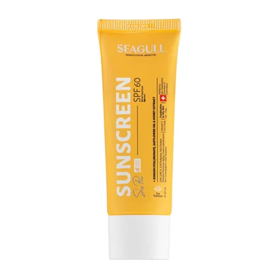 کرم ضد آفتاب رنگی سی گل با SPF60 مناسب پوست معمولی تا چرب حجم 50 میلی لیتر