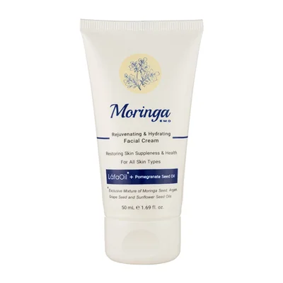 آبرسان مورینگا جوان کننده صورت مدل Rejuvenating حجم 50 میلی لیتر/Moringa Rejuvenating And Hydrating Facial Cream 50ml
