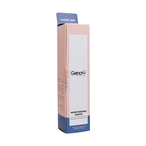 سرم رطوبت رسان صورت و گردن ژنوبایوتیک 50 میلی لیتر Geno Biotic Moisturizing Serum For Face And Neck 50 ml