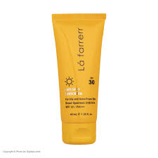 کرم ضد آفتاب و ضدلک بی رنگ پوست چرب و مستعد آکنه لافارر   Anti Spot Sunscreen For Oily And Acne Prone Skin SPF30 Lafarrerr