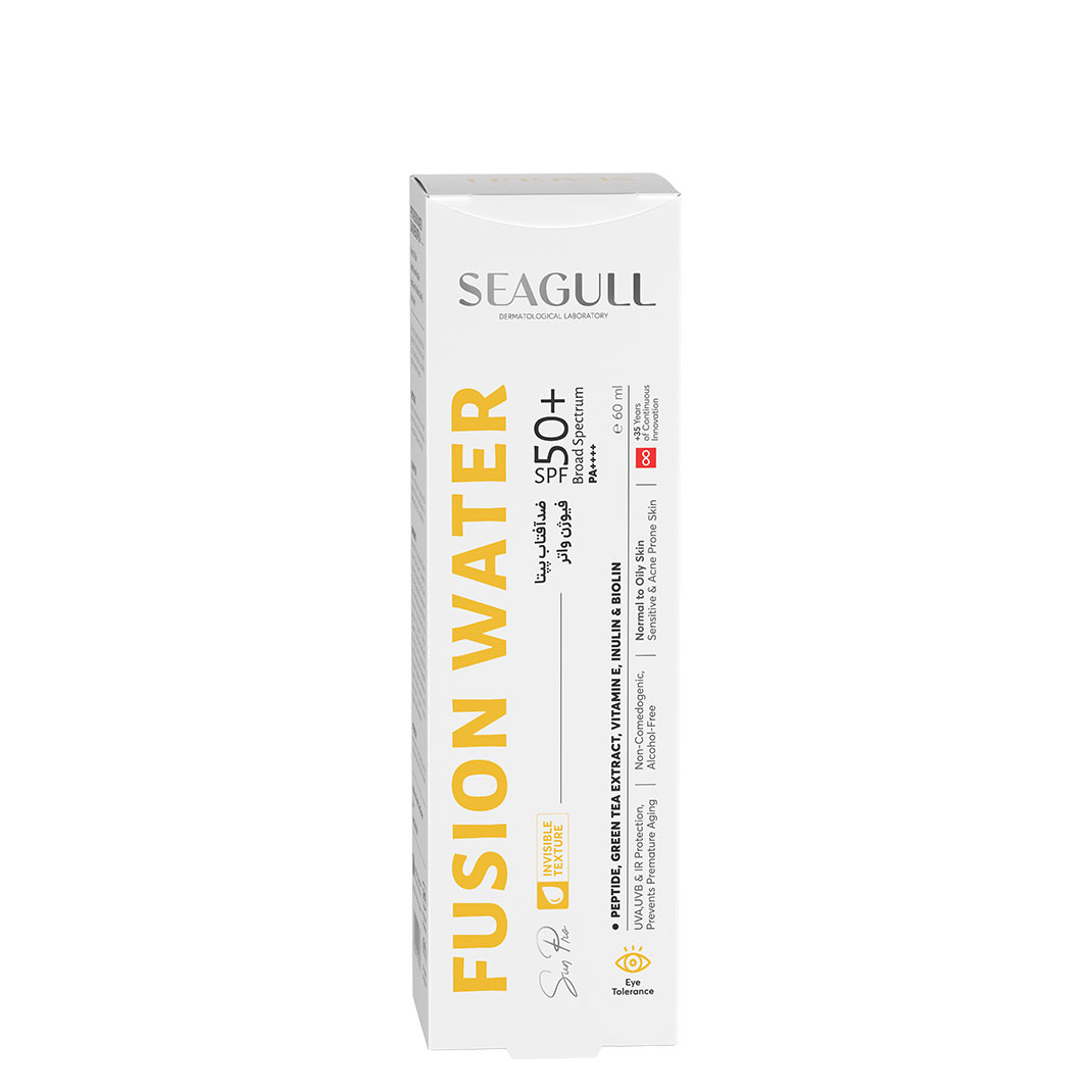 ضد آفتاب پپتا فیوژن واتر سی گل با SPF50 حجم 60 میل