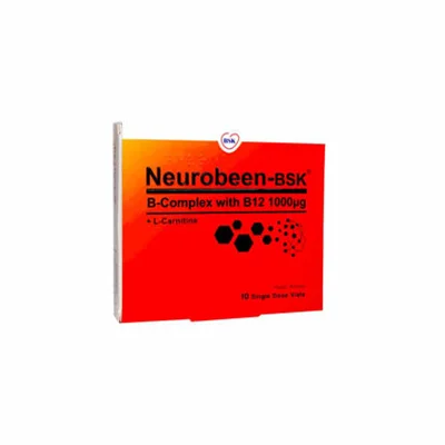 ویال خوراکی نوروبین بی اس کی 10 عددی Bonyan Salamat Kasra neurobeen-Bsk 10 Vials