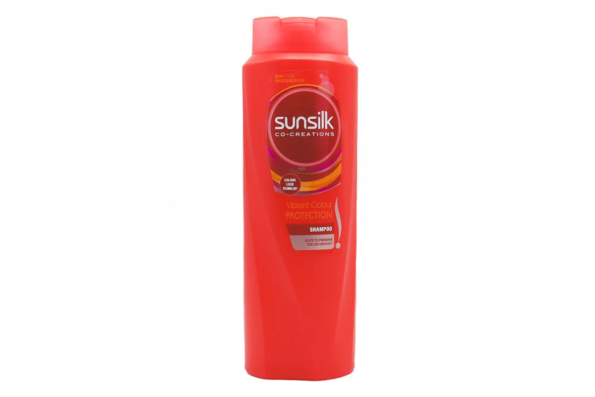 شامپو موهای رنگ شده سان سیلک 600 میل Sunsilk Vibrant Colour Protection Shampoo