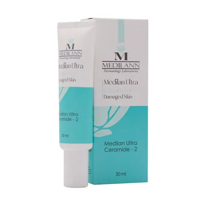 کرم بازسازی و ترمیم کننده پوست اولترا مناسب پوست های آسیب دیده 30 میلی لیتر مدیلن Medilann Ultra Repair Cream For Damaged Skin 30 ml