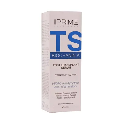 سرم پس از کاشت مو TS پرایم 60 میلی لیتر،Prime TS Post Transplanted Serum 60 ml