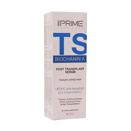 سرم پس از کاشت مو TS پرایم 60 میلی لیتر،Prime TS Post Transplanted Serum 60 ml