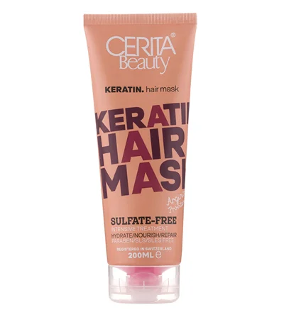 ماسک مو مناسب مو کراتین شده سریتا Cerita Keratin Hair Mask 200 ml