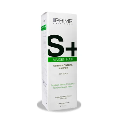 شامپو متعادل کننده چربی سر مدل S+ پرایم 250 میلی لیتر Prime Oil Control S+ Shampoo For Greesy Scalp 250ml