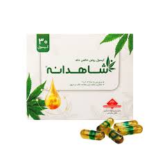 کپسول روغن شاهدانه گیاه اسانس