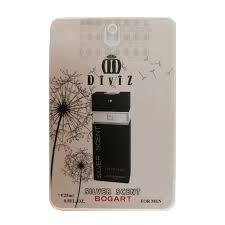عطر جیبی مردانه دیوایز سیلور  بوگارت حجم 25 میلی لیتر